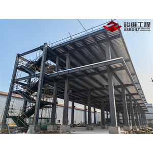 Industrial Office Factory, Prefabricated Pre-engineered Steel Structure Building 