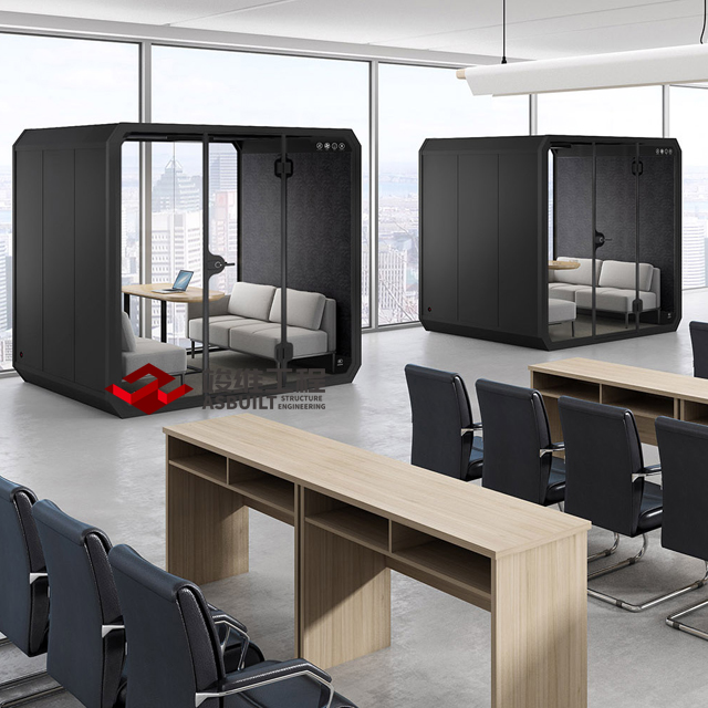 Modular Silence Booth, Private Sound Box, Independent Pod for Studio / Office Space / Work / Conference / Study Room