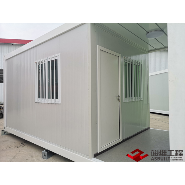 Flatpack Container House Porta Cabin for Site Access Control Room with Balcony