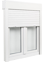 aluminum sliding window with blind