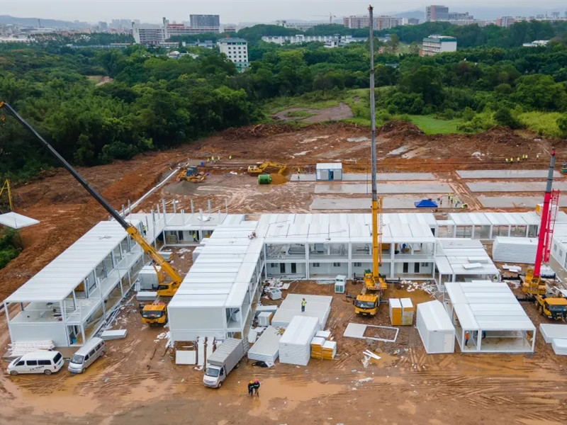 Hoisting Container Building 800X600