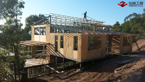Light Gauge Steel Structure Villa Prefab Home LGS House