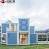 Prefabricated School Classroom Building Assembled By Flatpack Container Modules