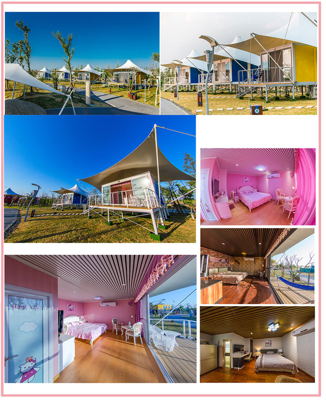 Application Case Of Container Hotel With Tent
