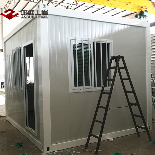 10ft Flatpack Container House, 10' Prefabricated Container Cabin, 3m Kiosk Module
