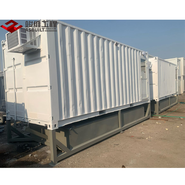 Shipping Container Toilet With Sewage Tank 2