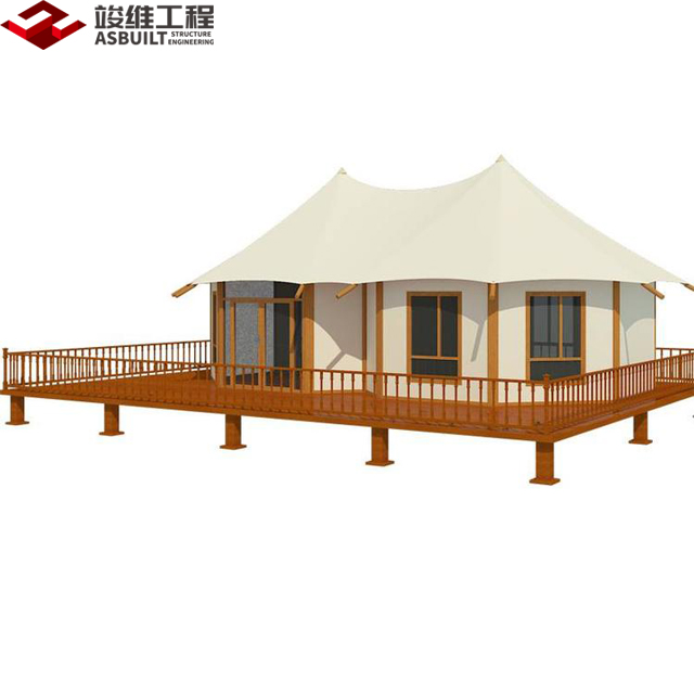 Rendering of Tent Hotel