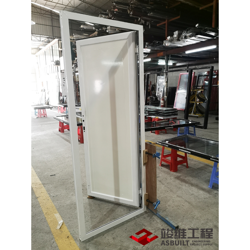 Aluminum Frame Insulated Swing Door For Prefab Containerized House