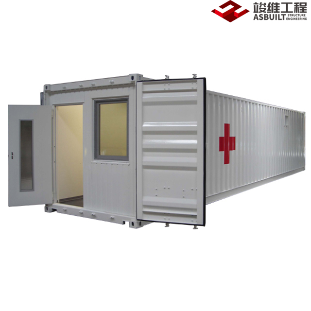 Mobile Container Clinic Cabin, Shelter-style Modular Hospital Building, Medical Module