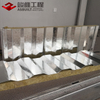 Big Wave Sandwich Panel for Roof Composited by Galvanized Metal Sheet and Fire-proof Rock Wool